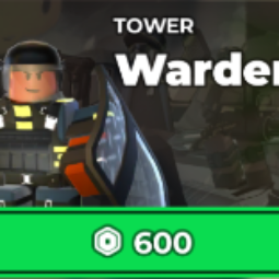 Roblox | warden gamepass duck event tower defense simulator send via 24 7 | 600 Robux | Game: Other